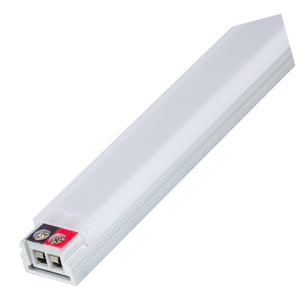 13.8" 5 watt 24 volt 2700K-5000K CCT Selectable Flat LED Under Cabinet Fixture